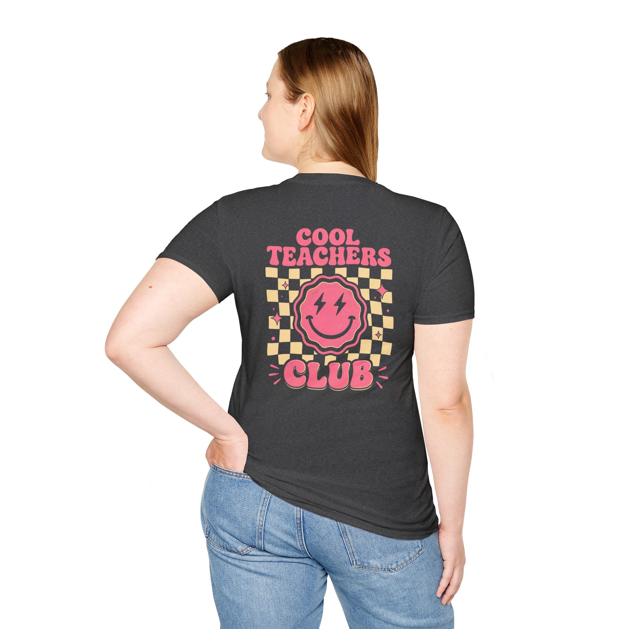 Cool Teacher Club — Soft Casual Crew Tee