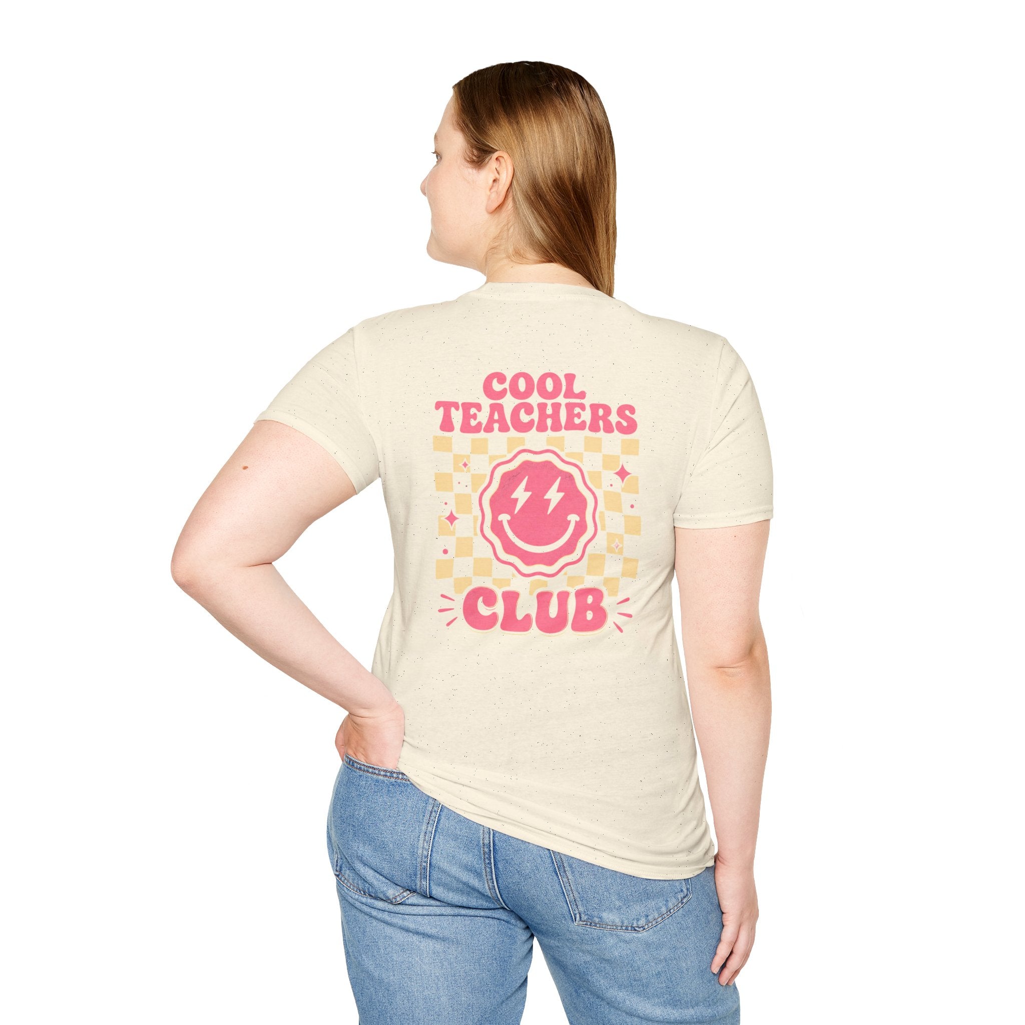 Cool Teacher Club — Soft Casual Crew Tee