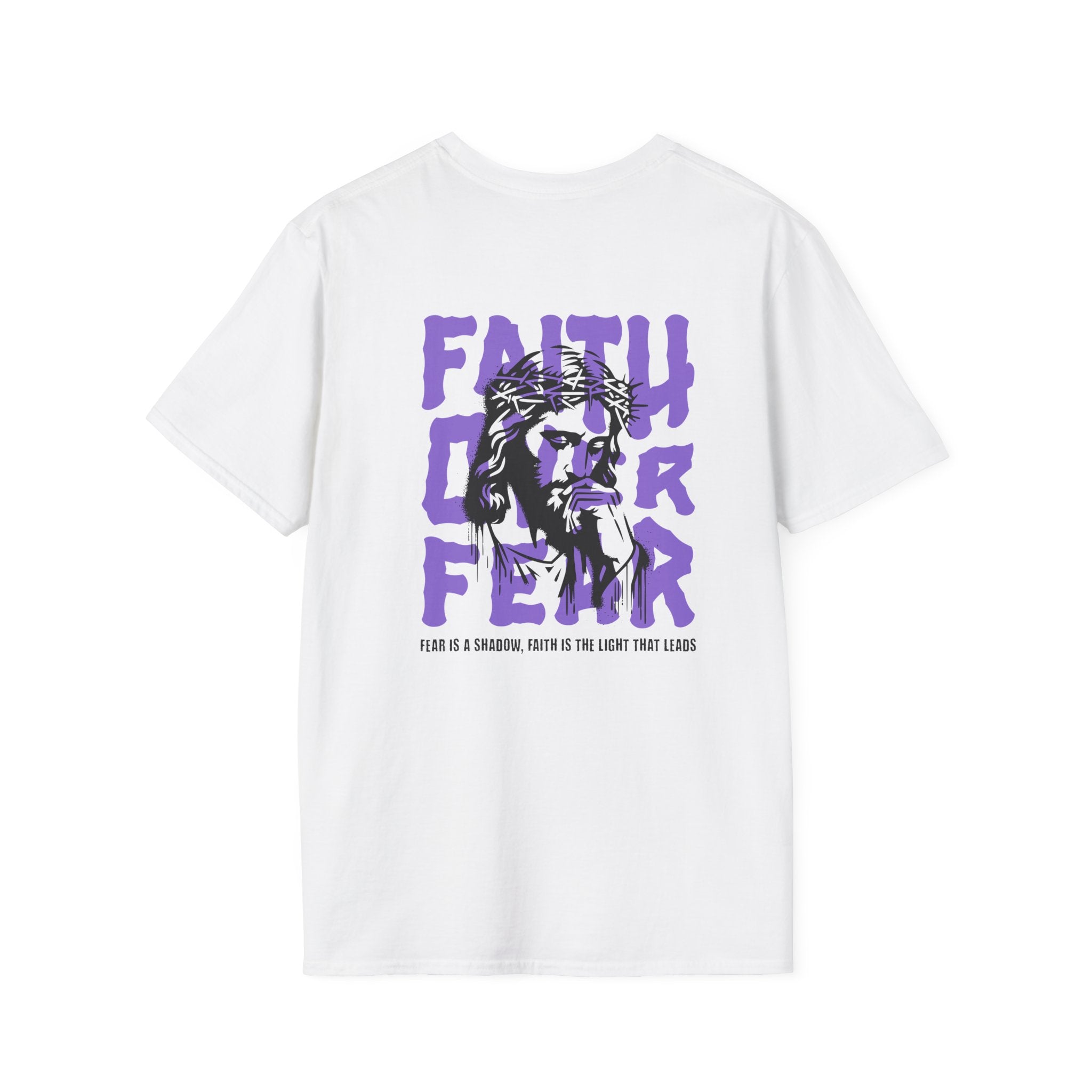 Faith Over Fear — Soft Casual Crew Tee