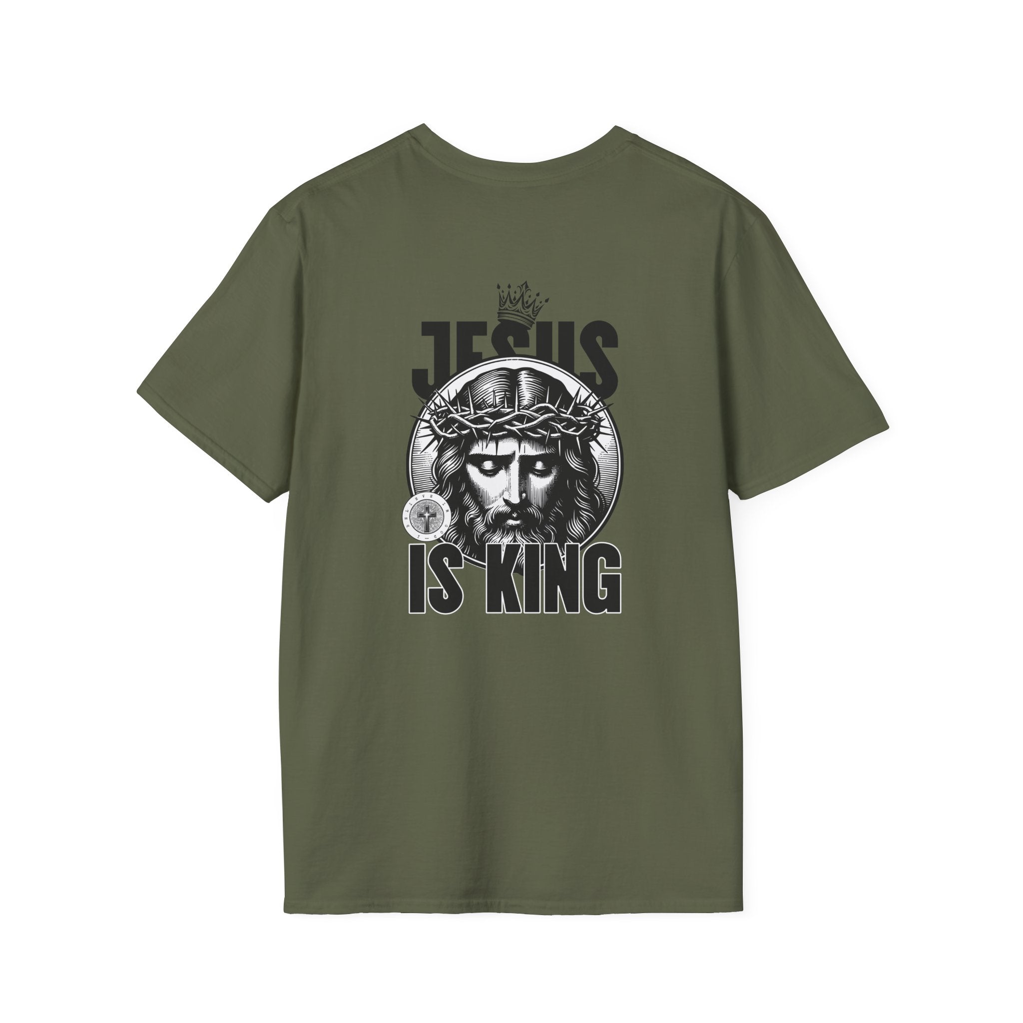 Jesus is King — Soft Casual Crew Tee