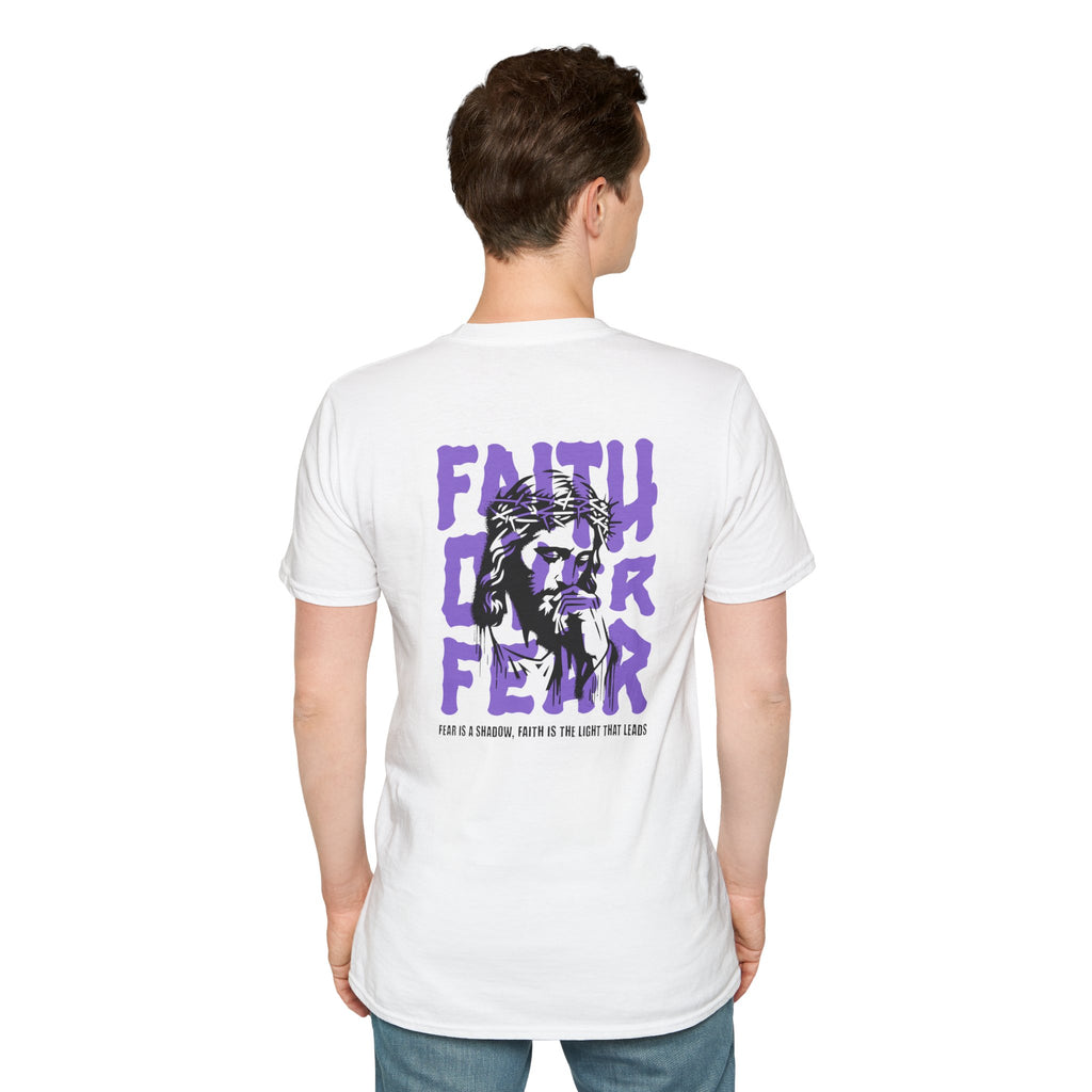 Faith Over Fear — Soft Casual Crew Tee