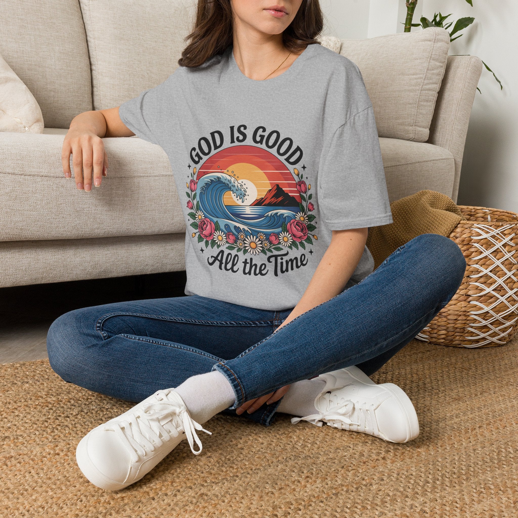 God is Good — Soft Casual Crew Tee