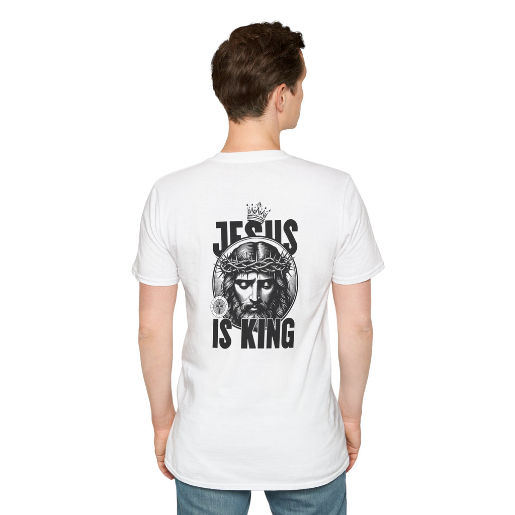 Jesus is King — Soft Casual Crew Tee