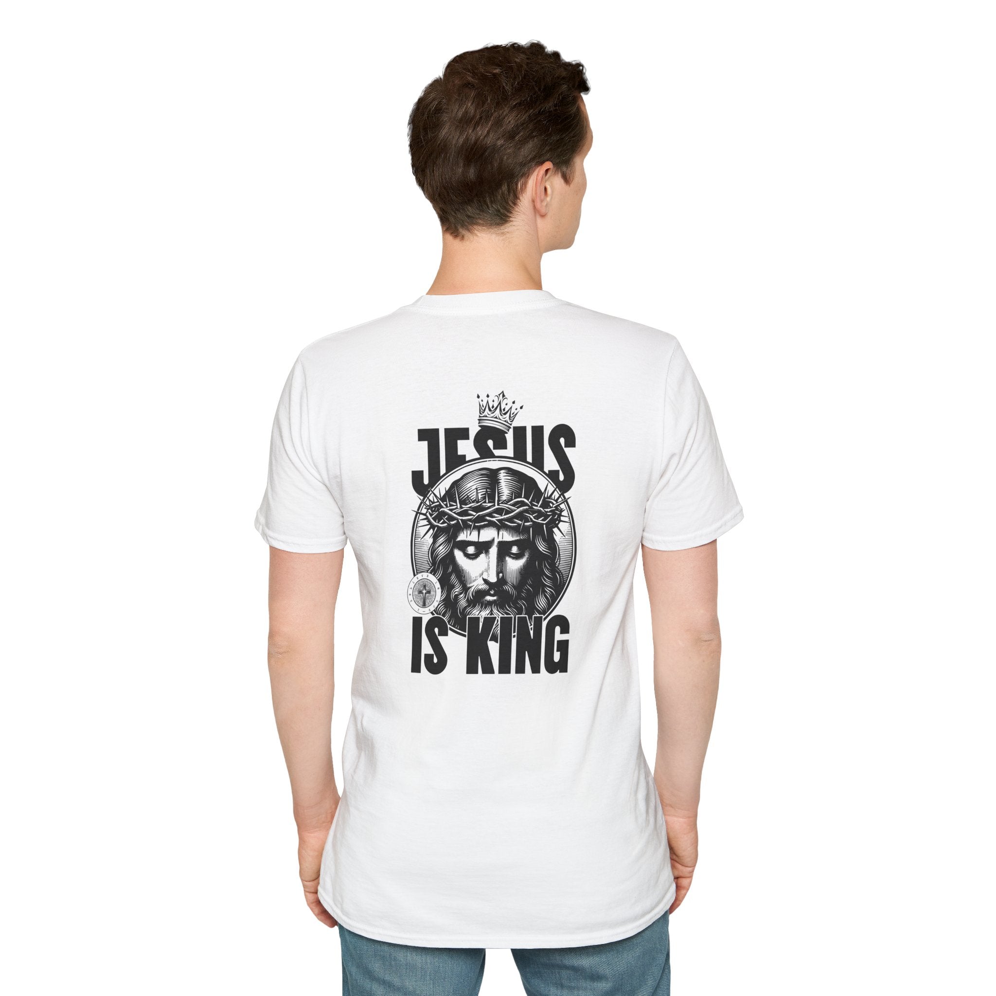 Jesus is King — Soft Casual Crew Tee