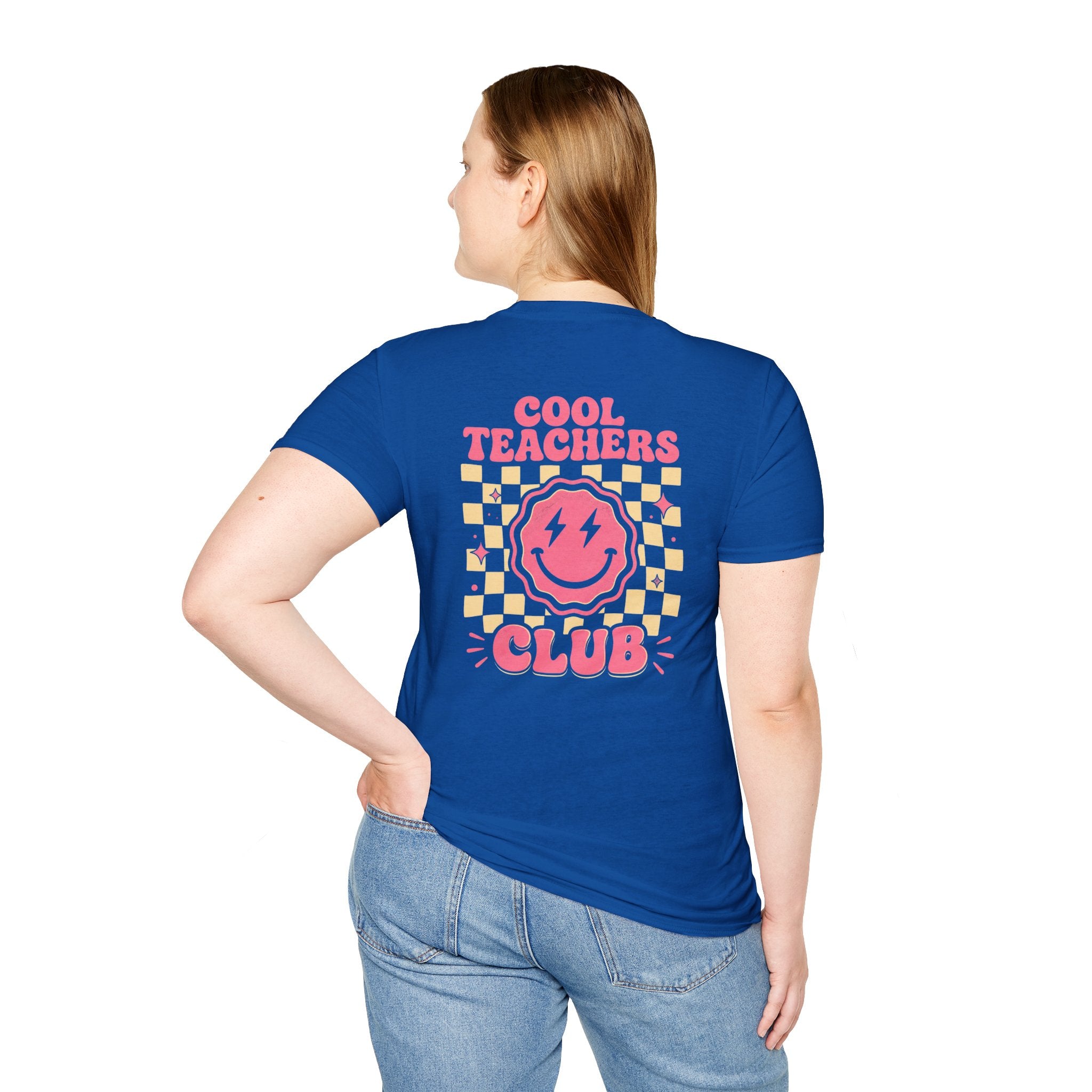 Cool Teacher Club — Soft Casual Crew Tee