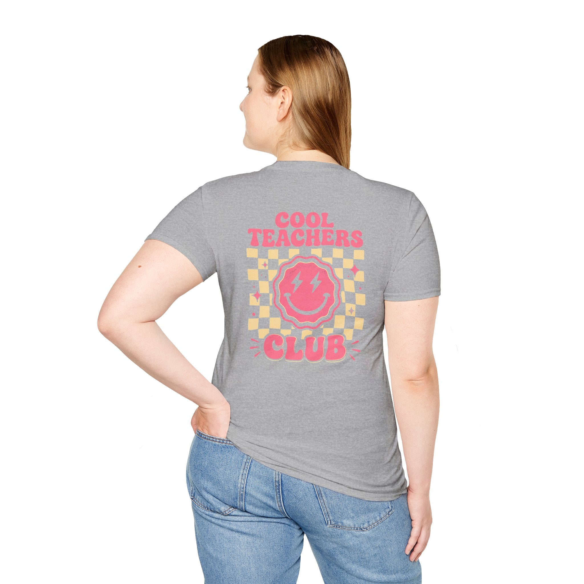 Cool Teacher Club — Soft Casual Crew Tee
