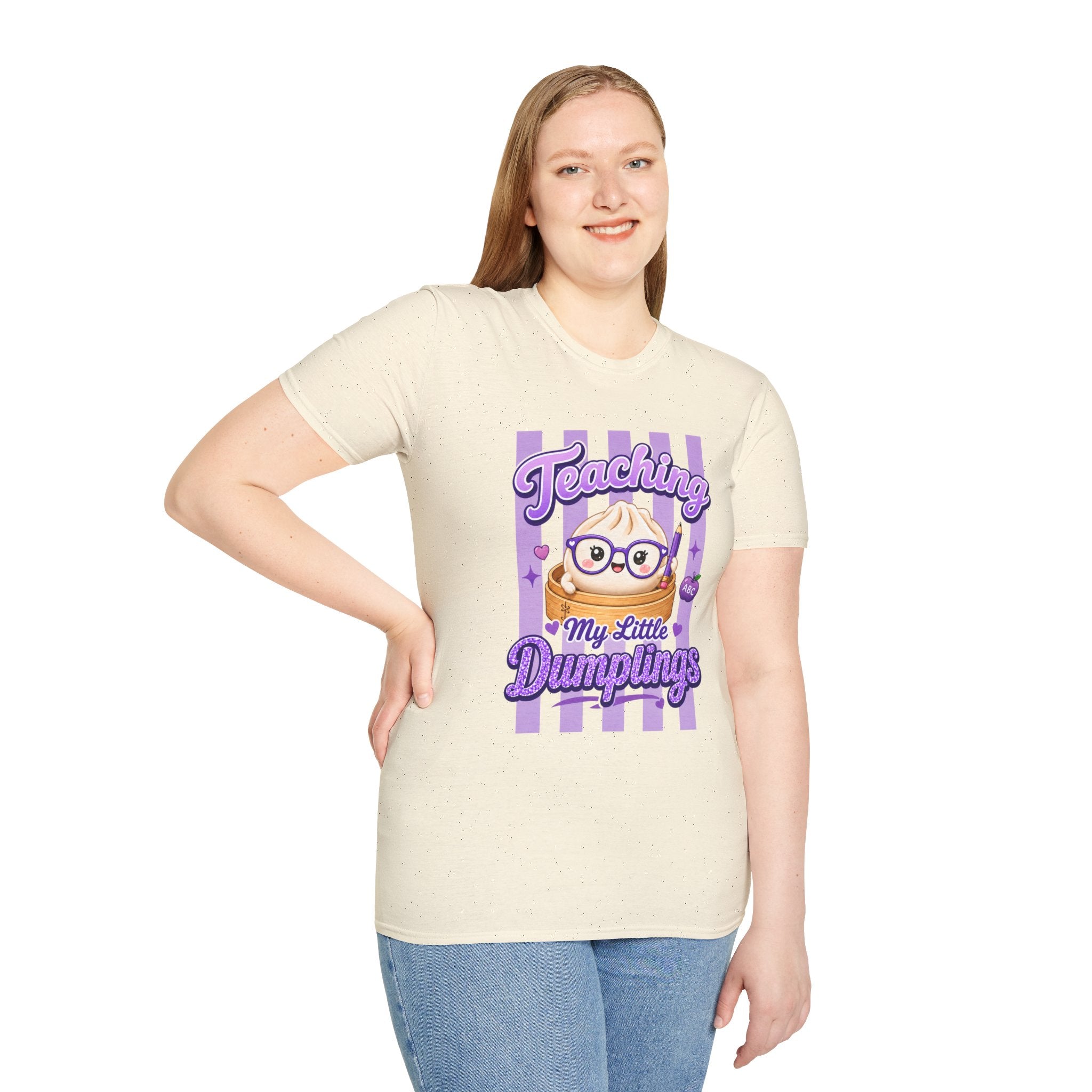 Teaching Little Dumplings — Soft Casual Crew Tee