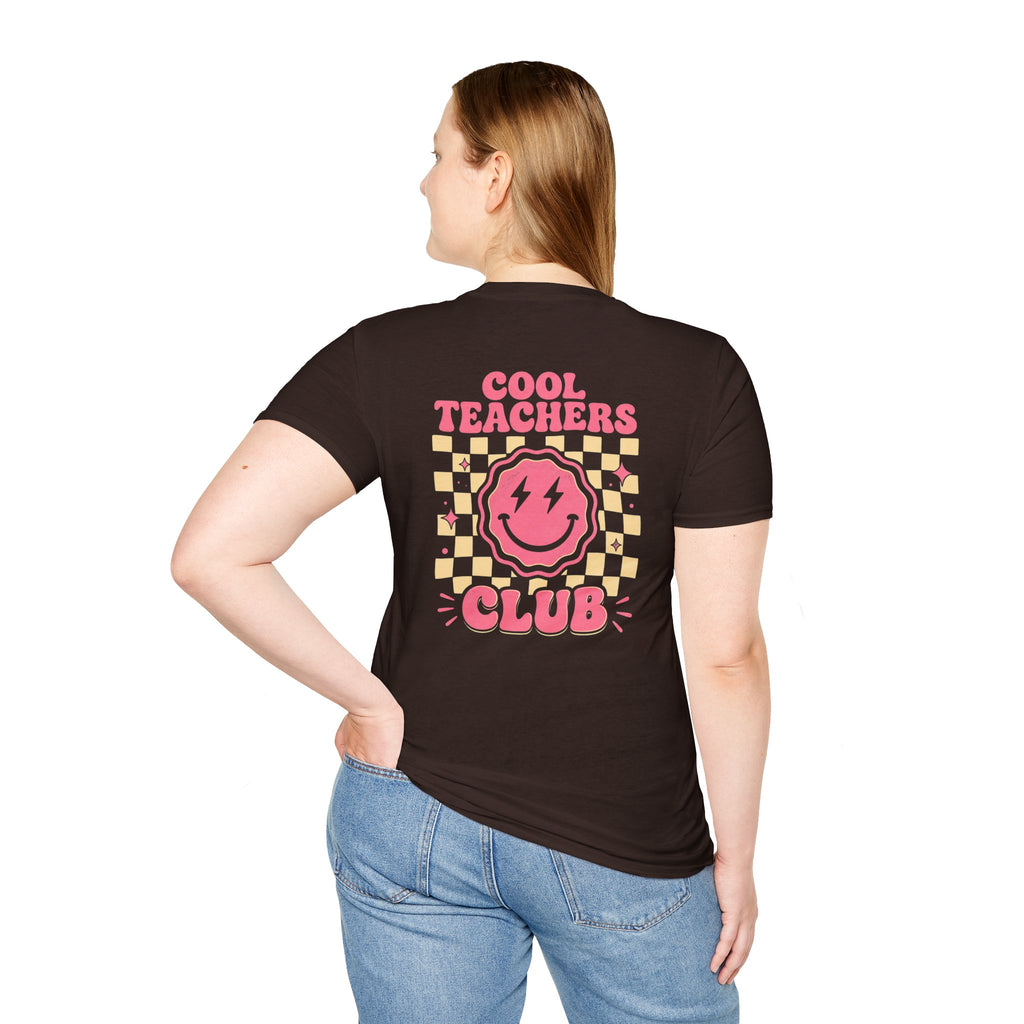 Cool Teacher Club — Soft Casual Crew Tee