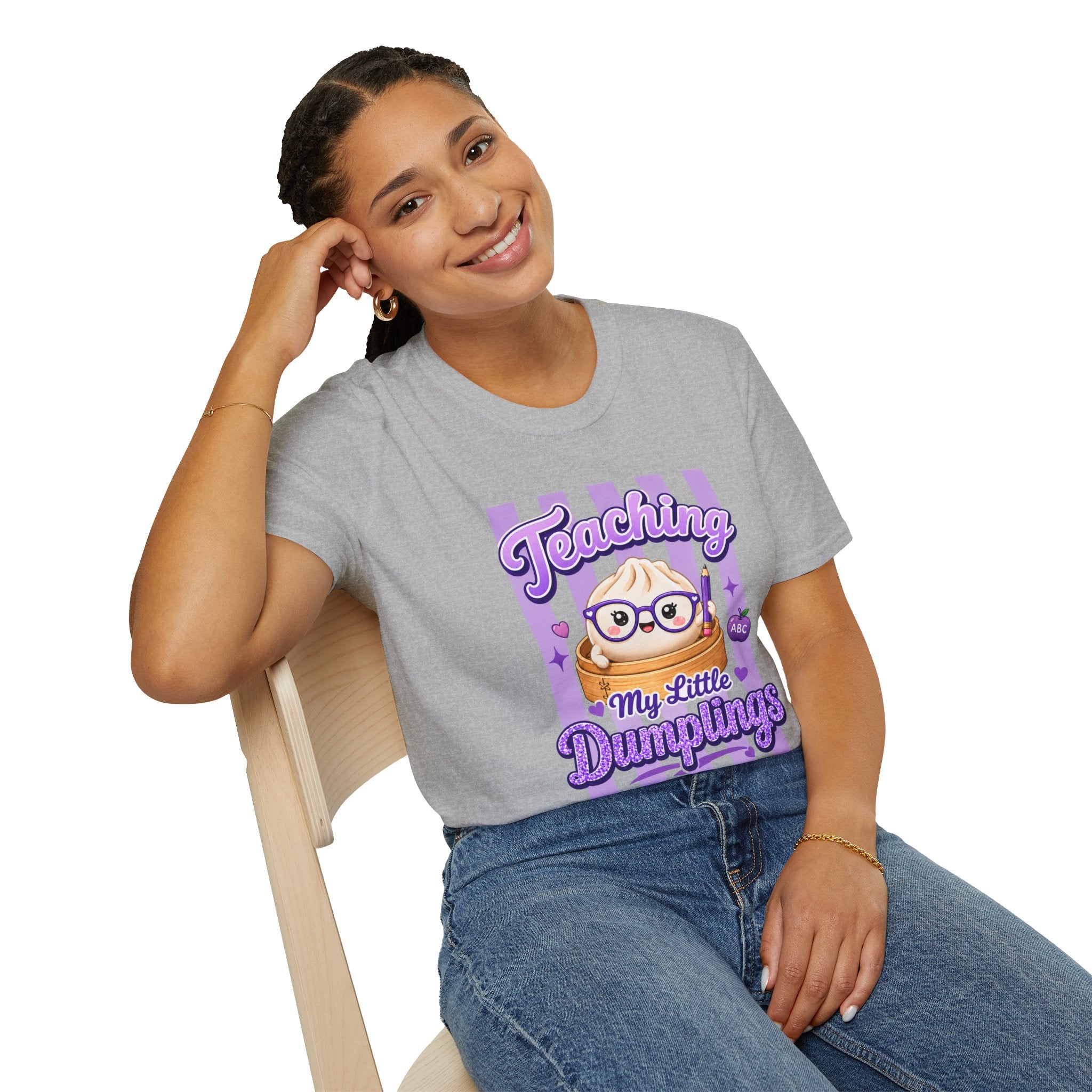 Teaching Little Dumplings — Soft Casual Crew Tee