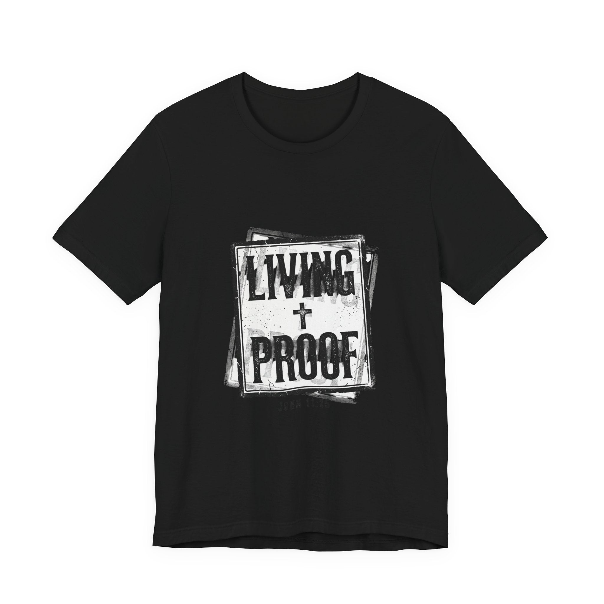 Living Proof Tee | Christian Streetwear, Vintage Wash Faith Graphic