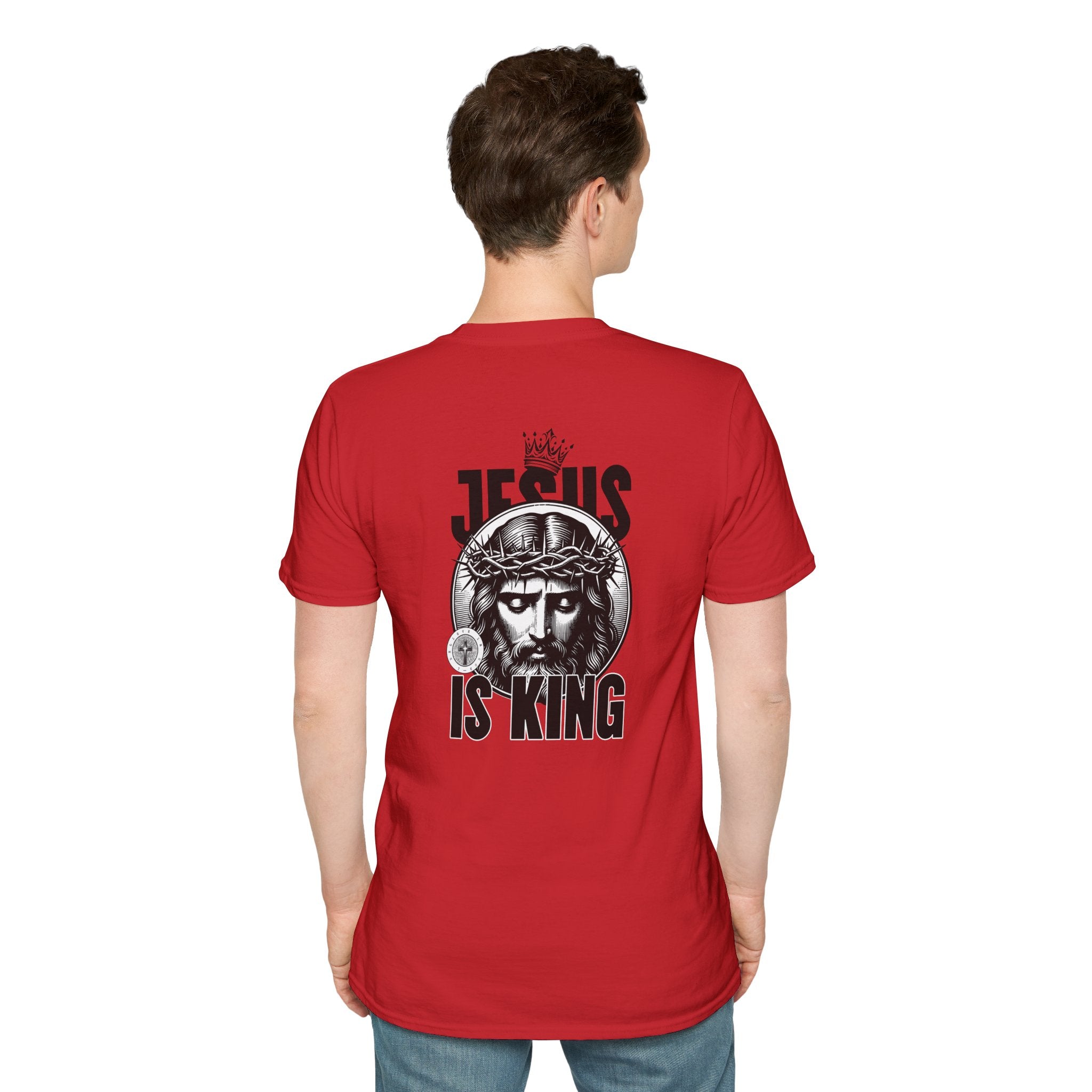 Jesus is King — Soft Casual Crew Tee