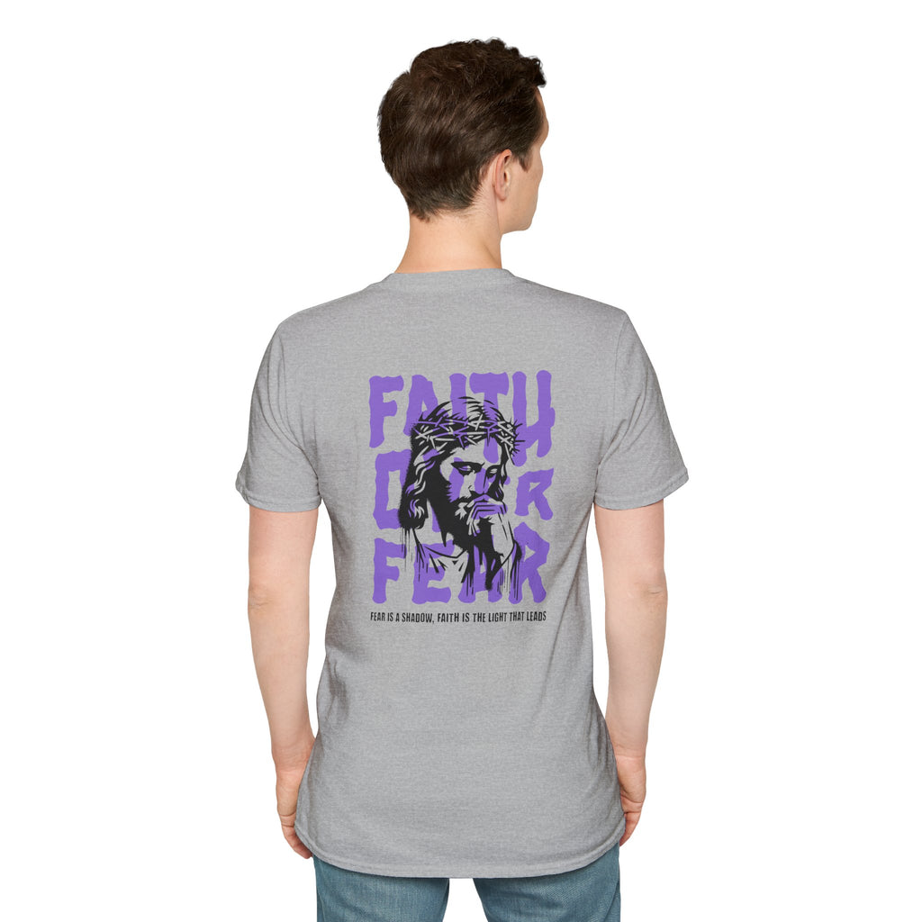 Faith Over Fear — Soft Casual Crew Tee
