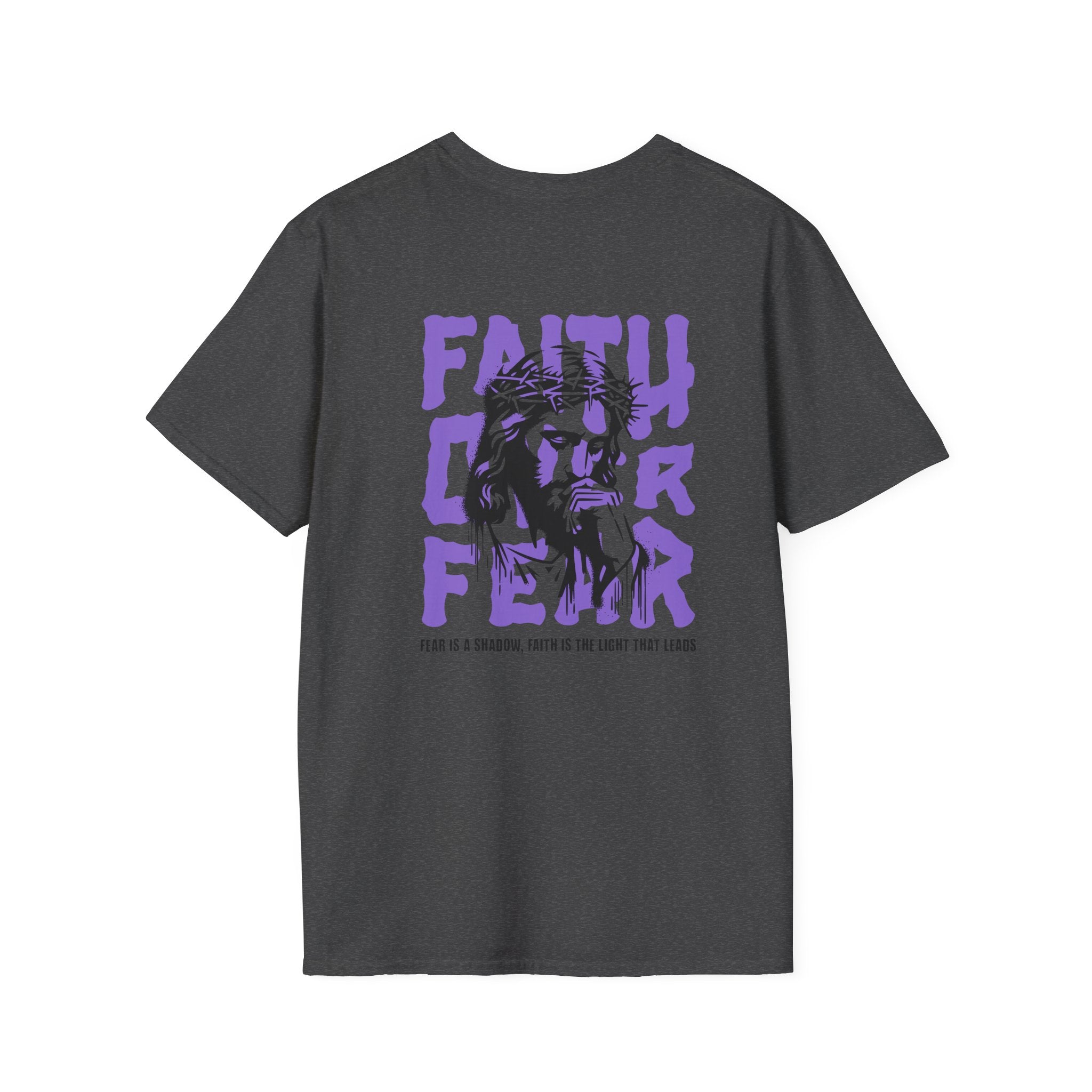 Faith Over Fear — Soft Casual Crew Tee