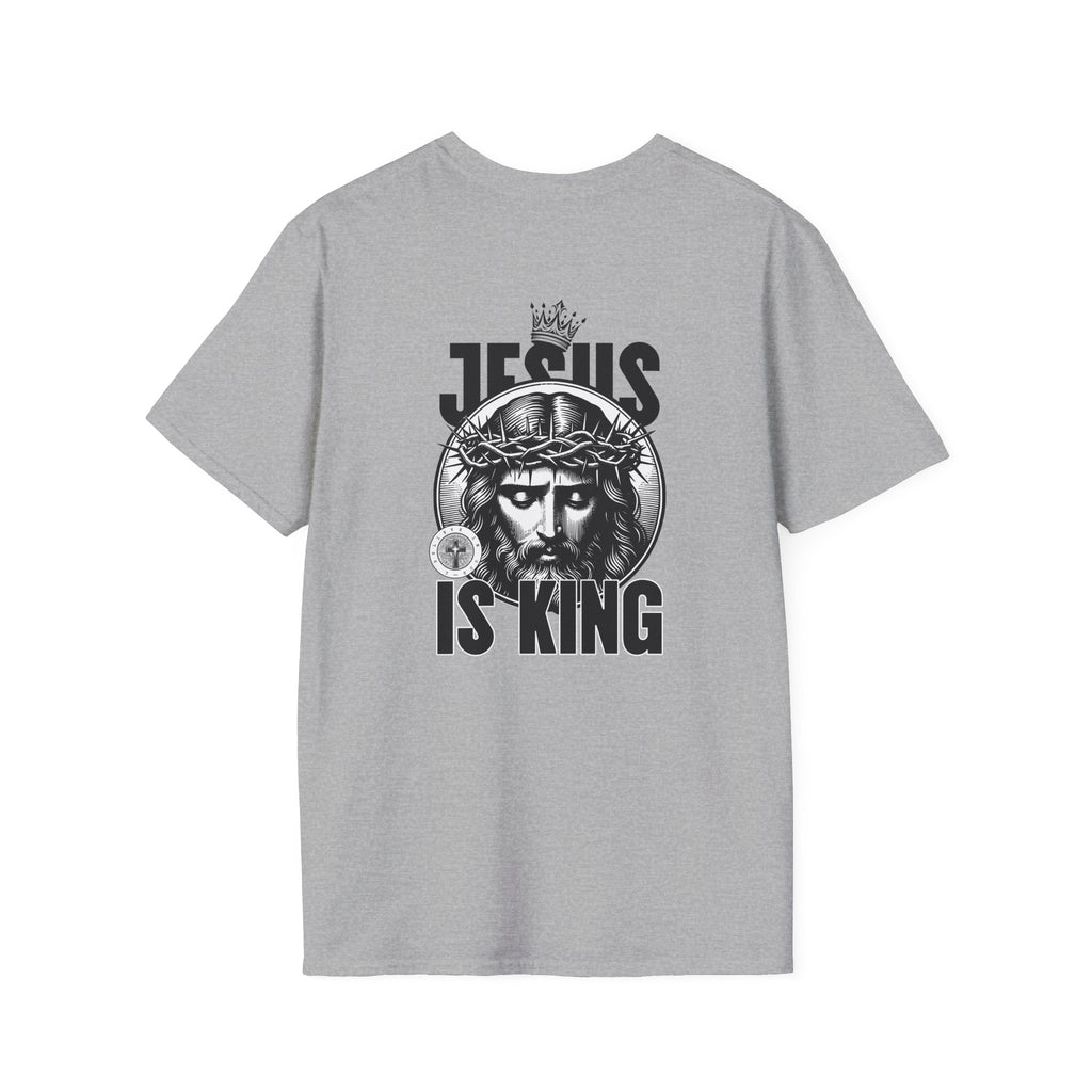 Jesus is King — Soft Casual Crew Tee