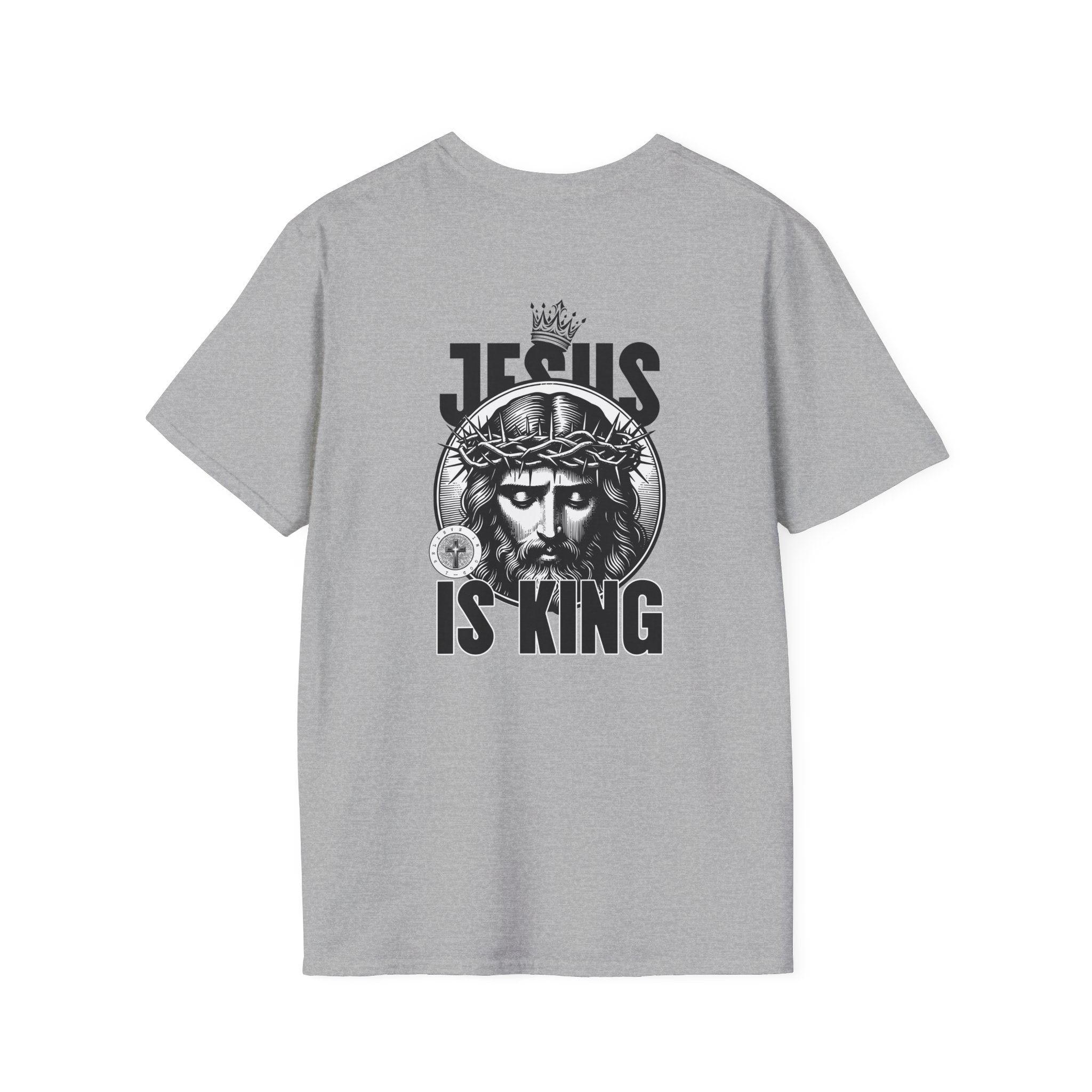 Jesus is King — Soft Casual Crew Tee