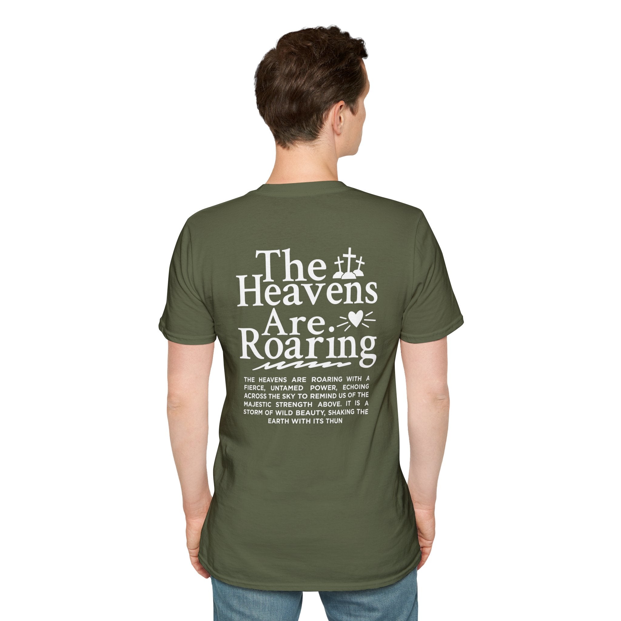The Heavens are Roaring — Soft Casual Crew Tee