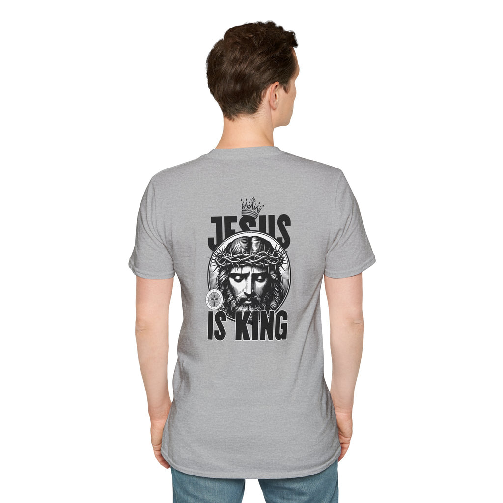 Jesus is King — Soft Casual Crew Tee