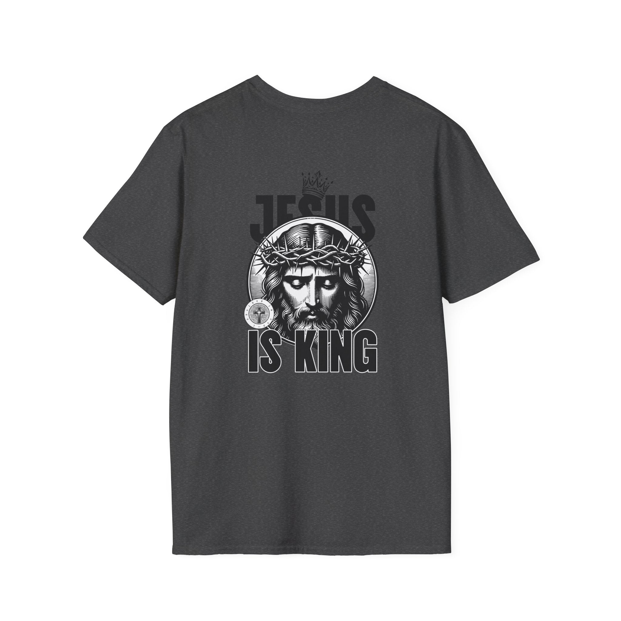 Jesus is King — Soft Casual Crew Tee