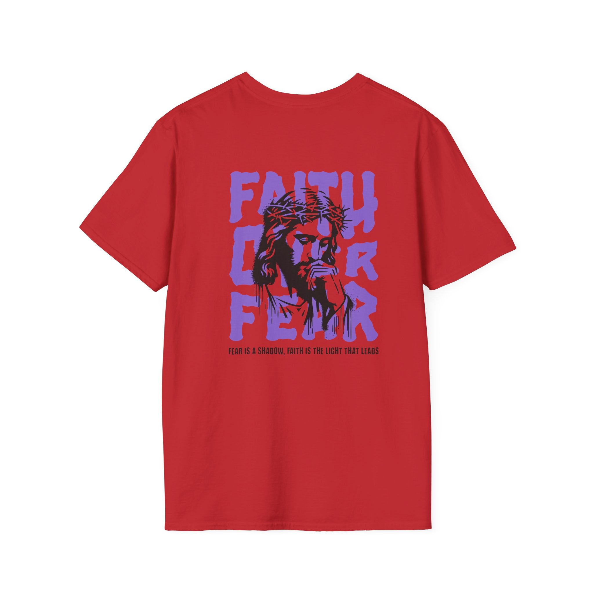 Faith Over Fear — Soft Casual Crew Tee