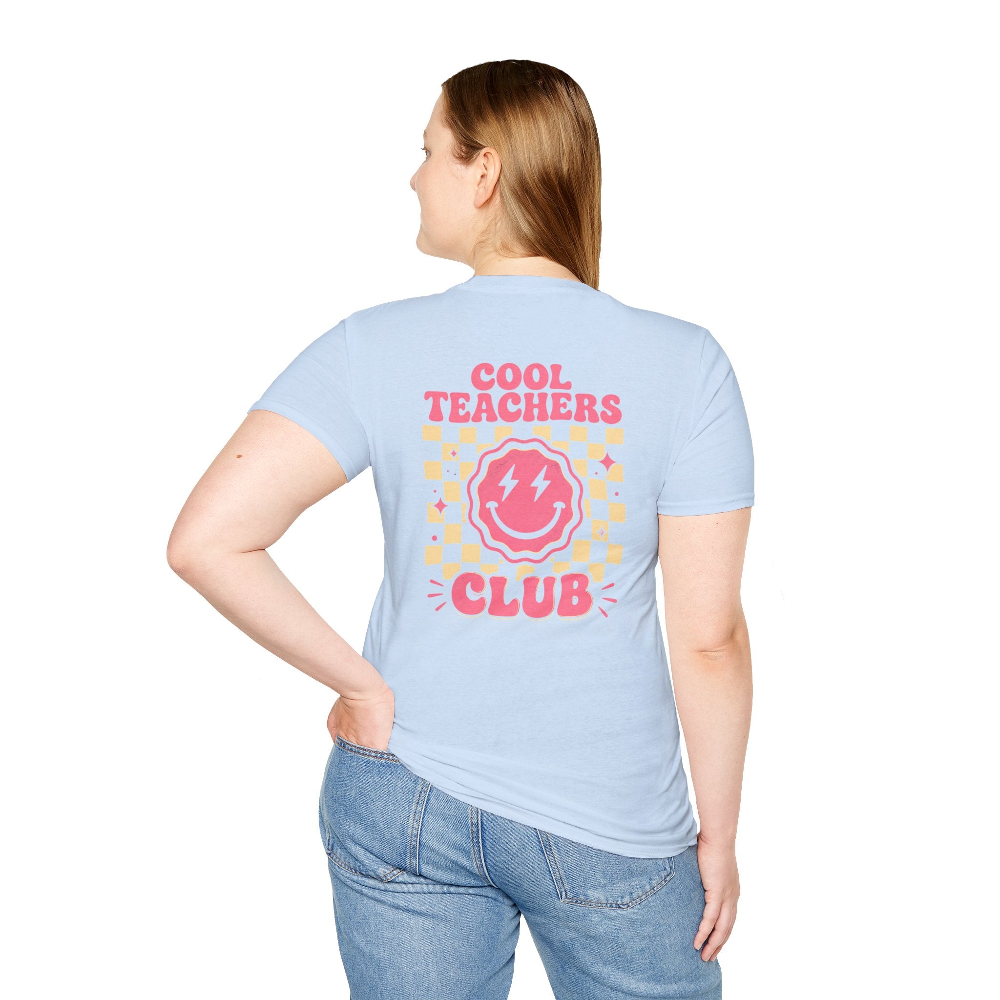 Cool Teacher Club — Soft Casual Crew Tee