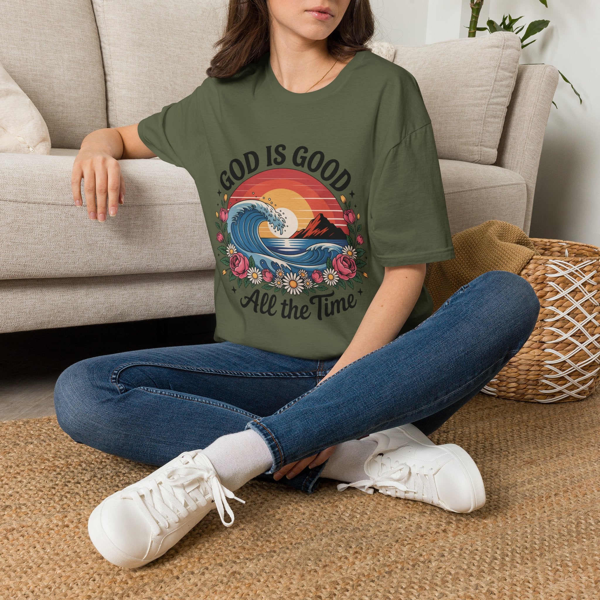 God is Good — Soft Casual Crew Tee