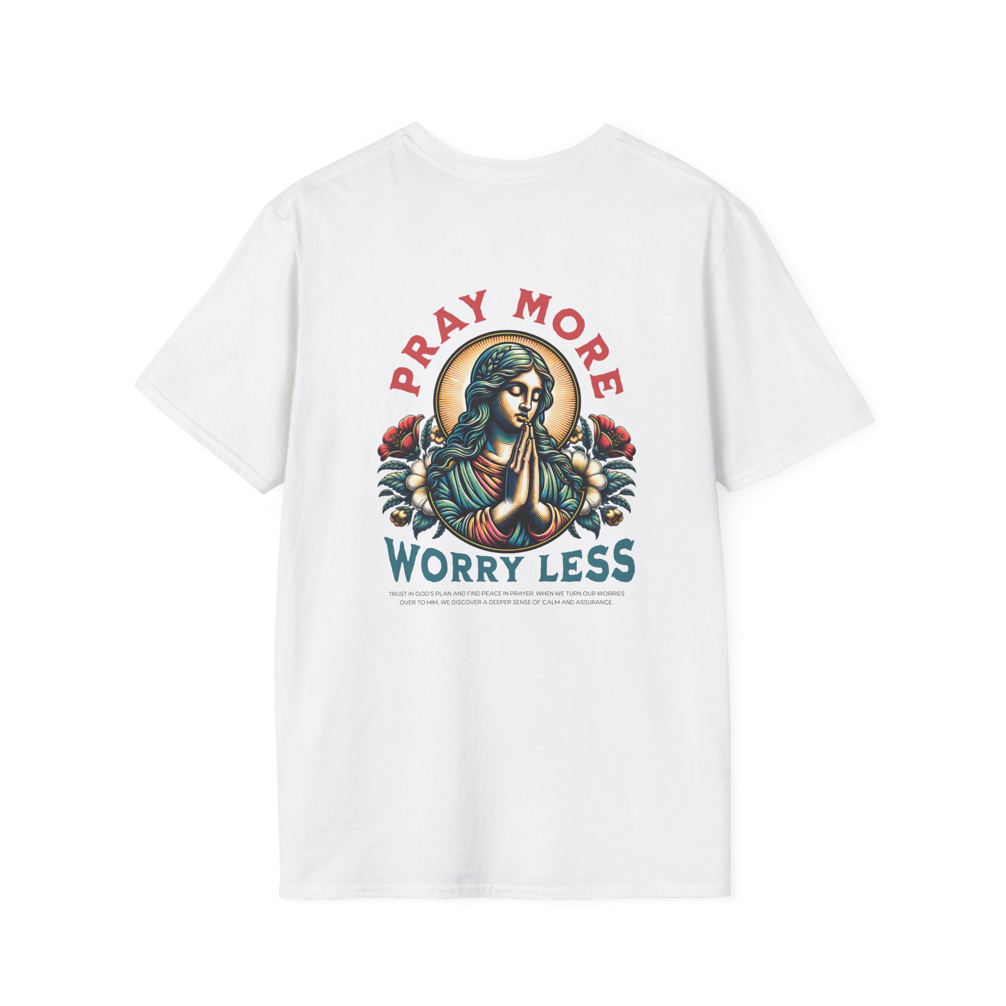 Pray More Worry Less — Soft Casual Crew Tee