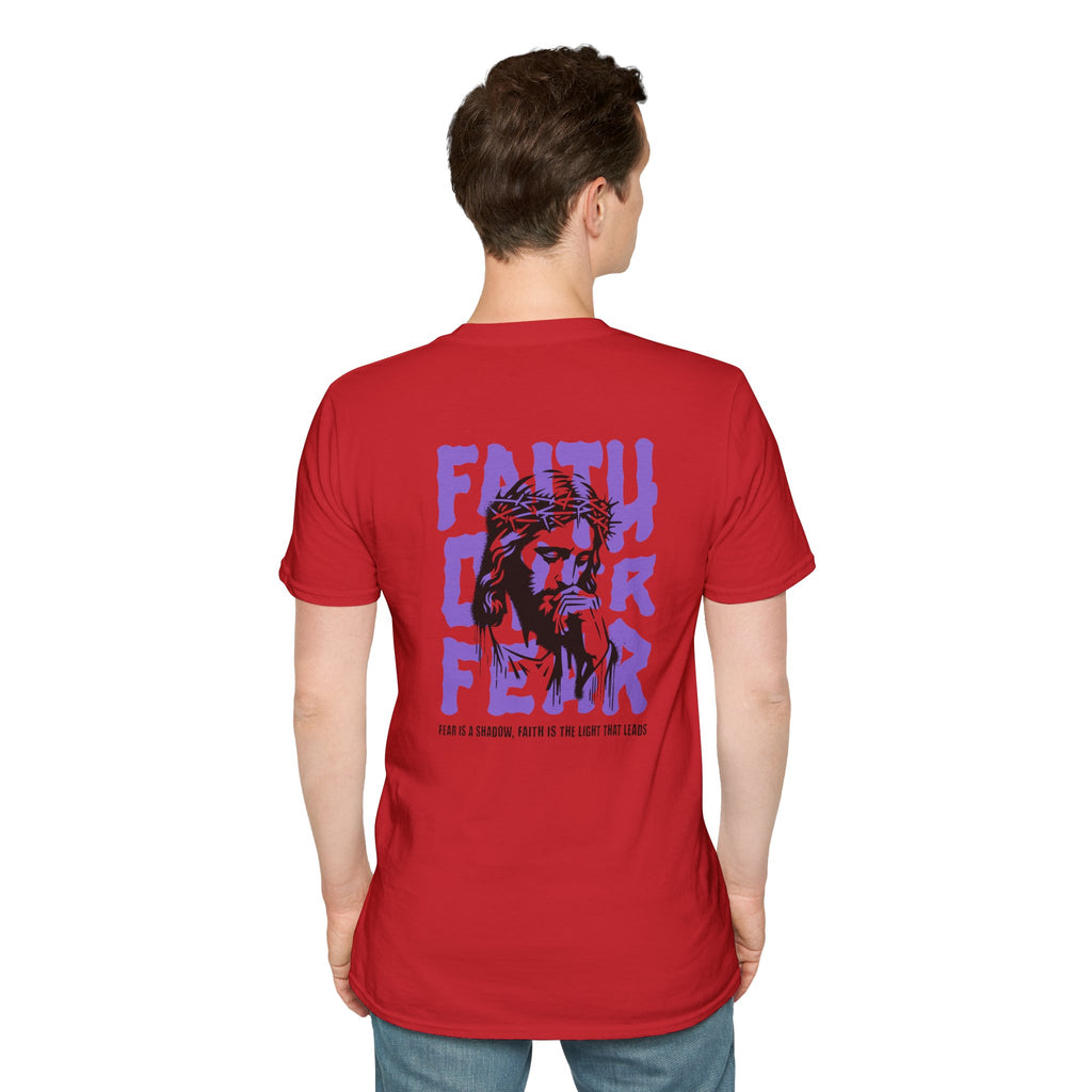 Faith Over Fear — Soft Casual Crew Tee