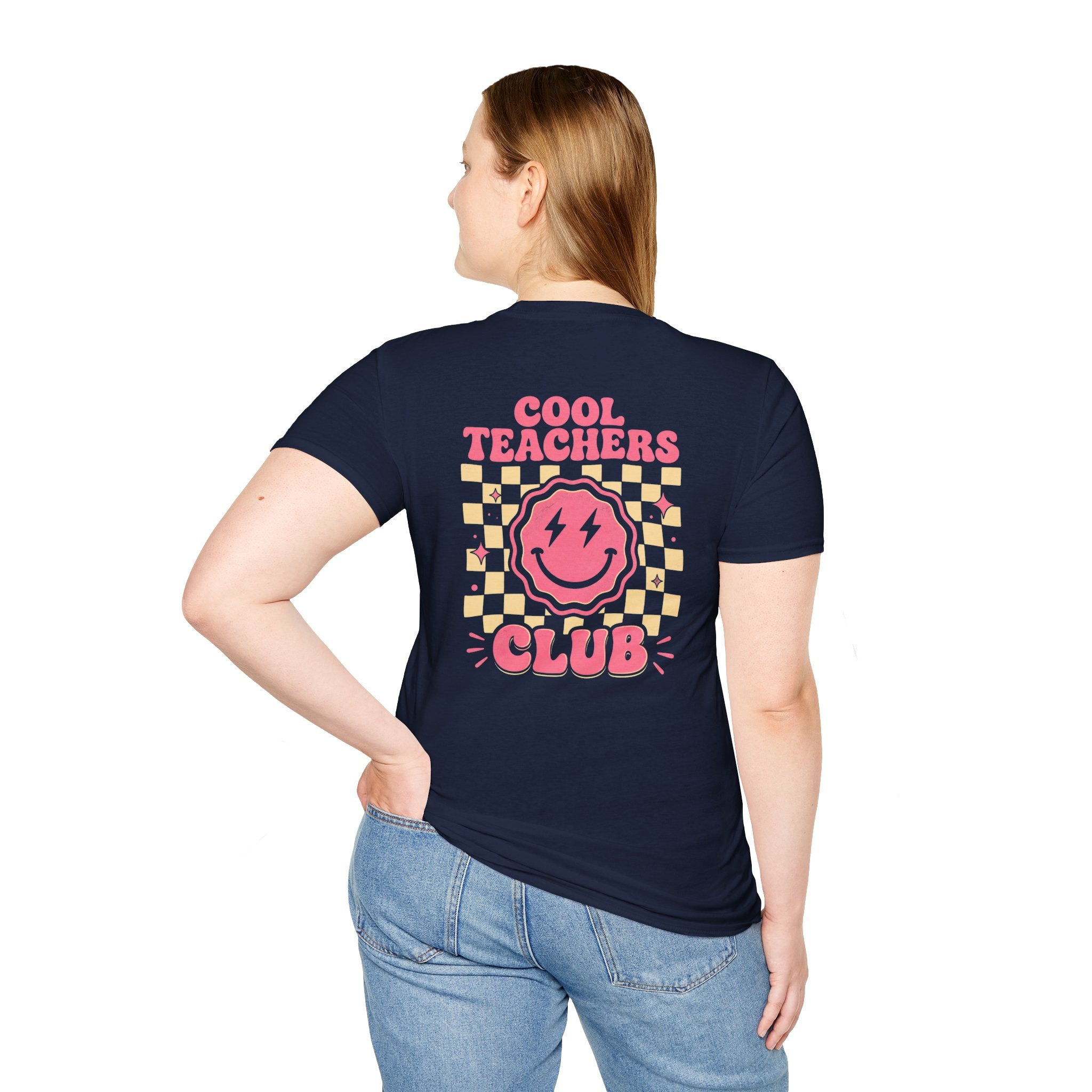 Cool Teacher Club — Soft Casual Crew Tee