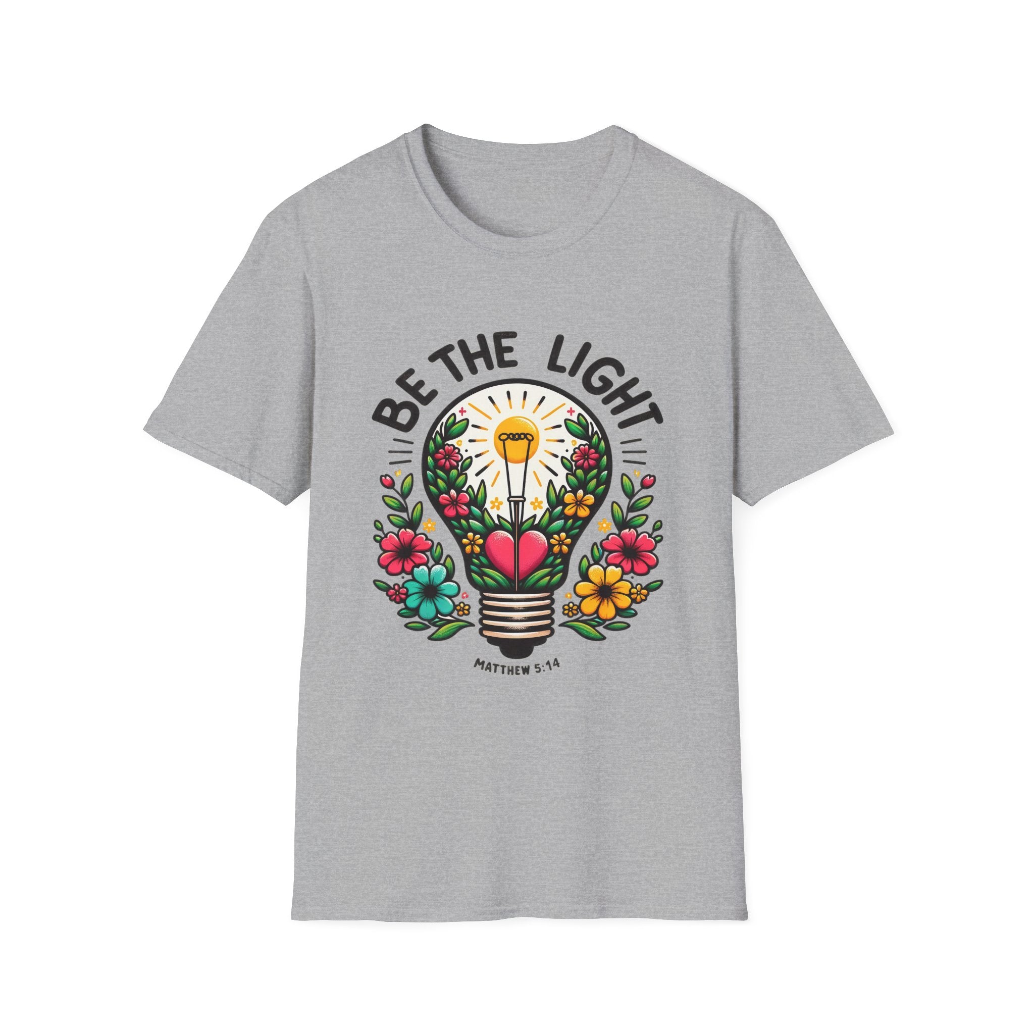 Be the Light — Soft Casual Crew Tee