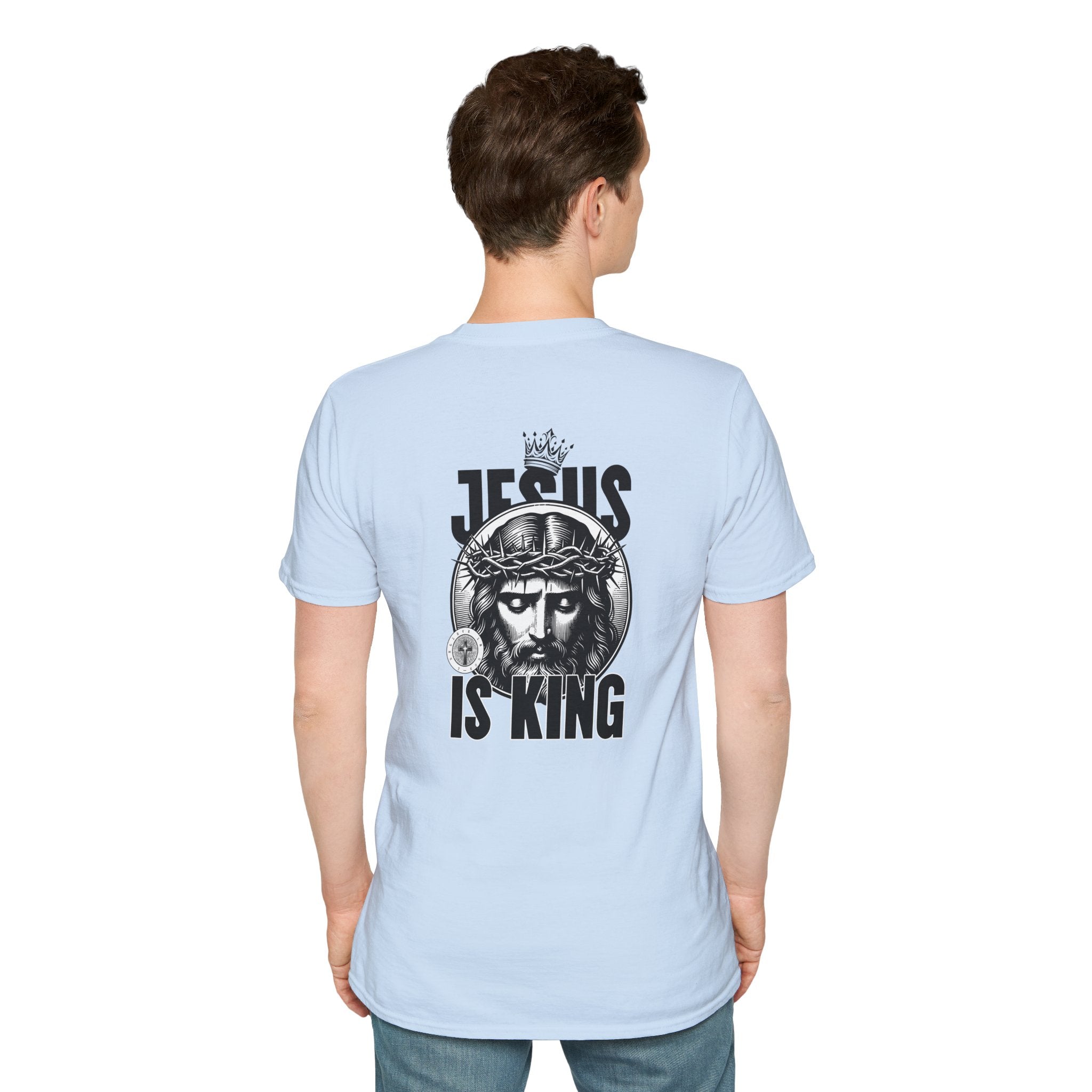 Jesus is King — Soft Casual Crew Tee