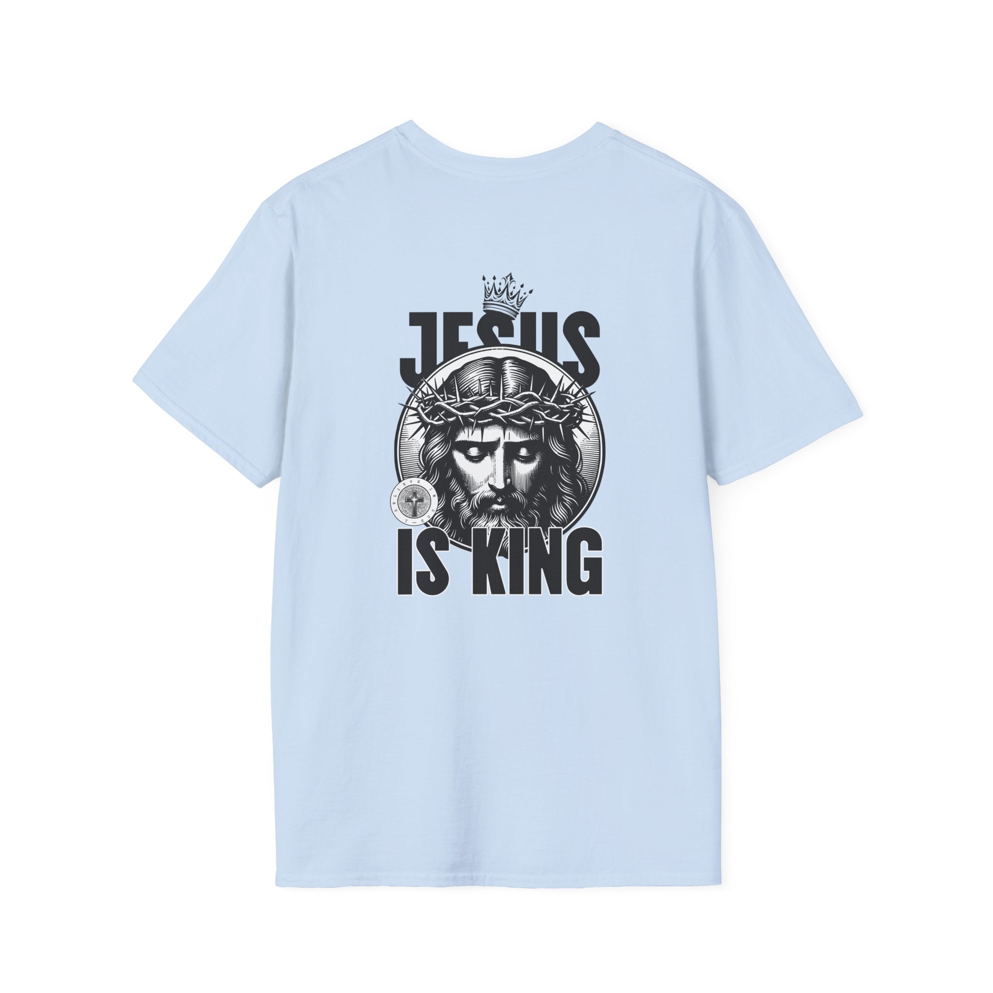 Jesus is King — Soft Casual Crew Tee