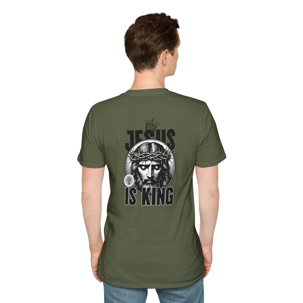 Jesus is King — Soft Casual Crew Tee