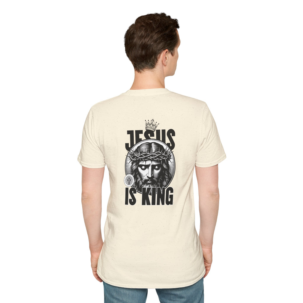Jesus is King — Soft Casual Crew Tee