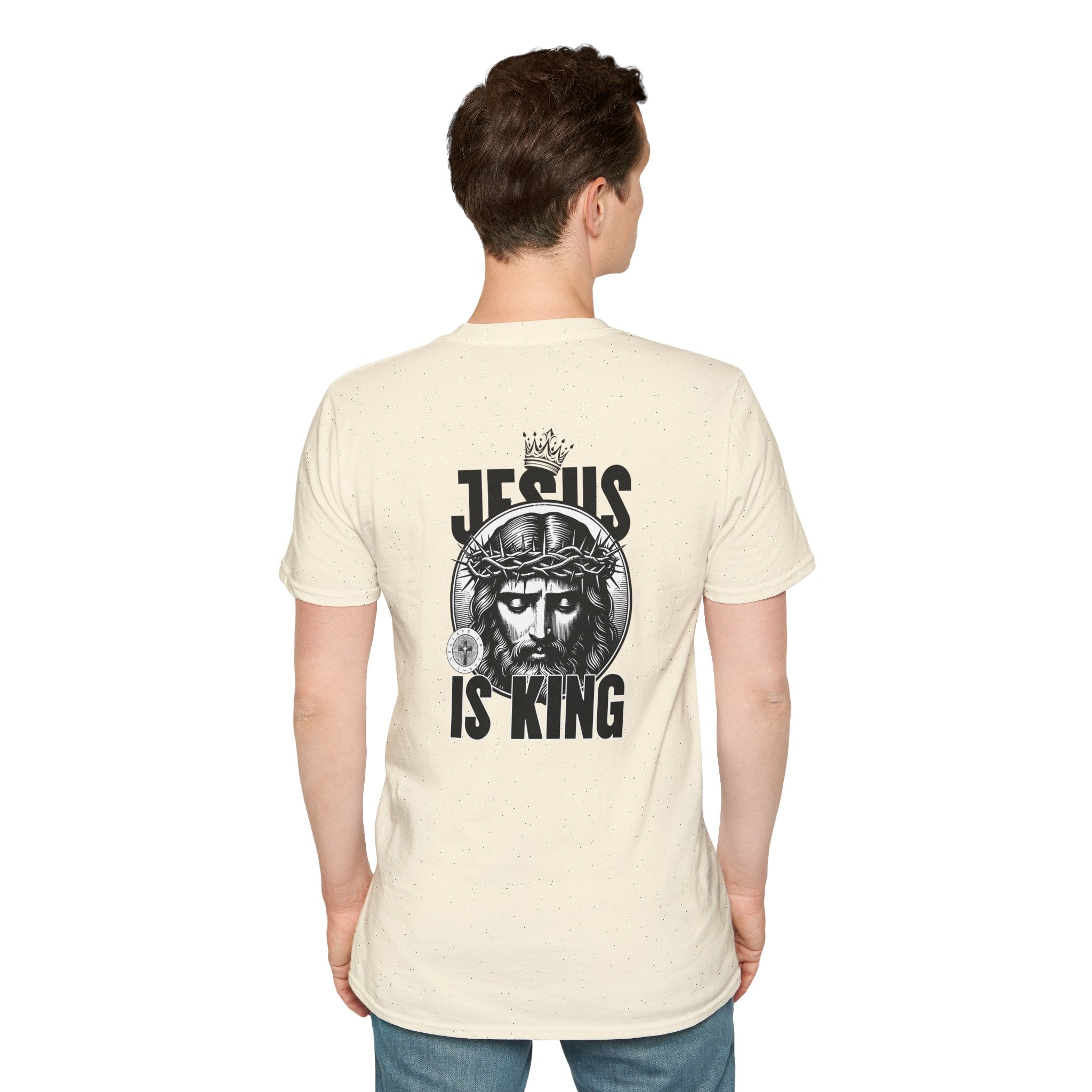 Jesus is King — Soft Casual Crew Tee