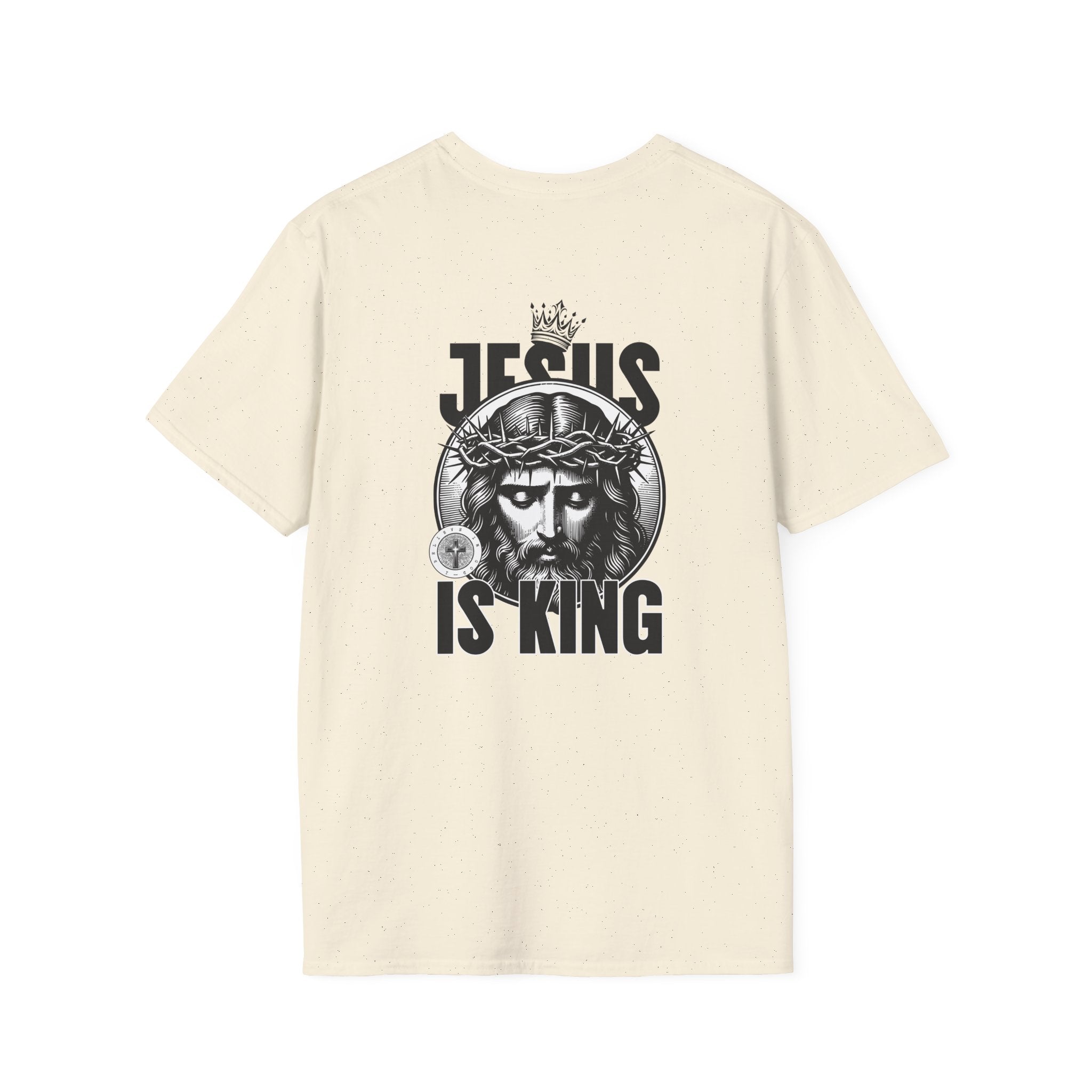 Jesus is King — Soft Casual Crew Tee