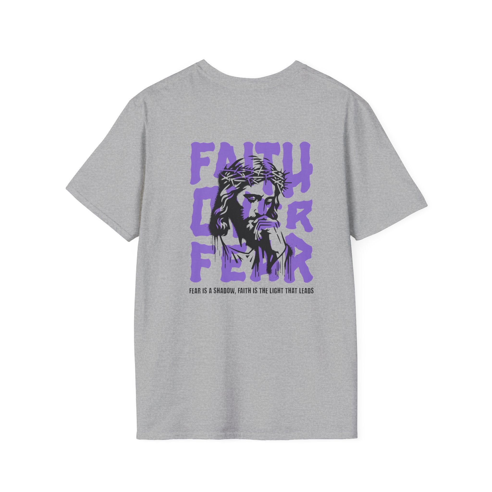 Faith Over Fear — Soft Casual Crew Tee