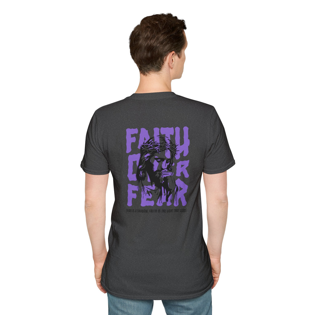 Faith Over Fear — Soft Casual Crew Tee