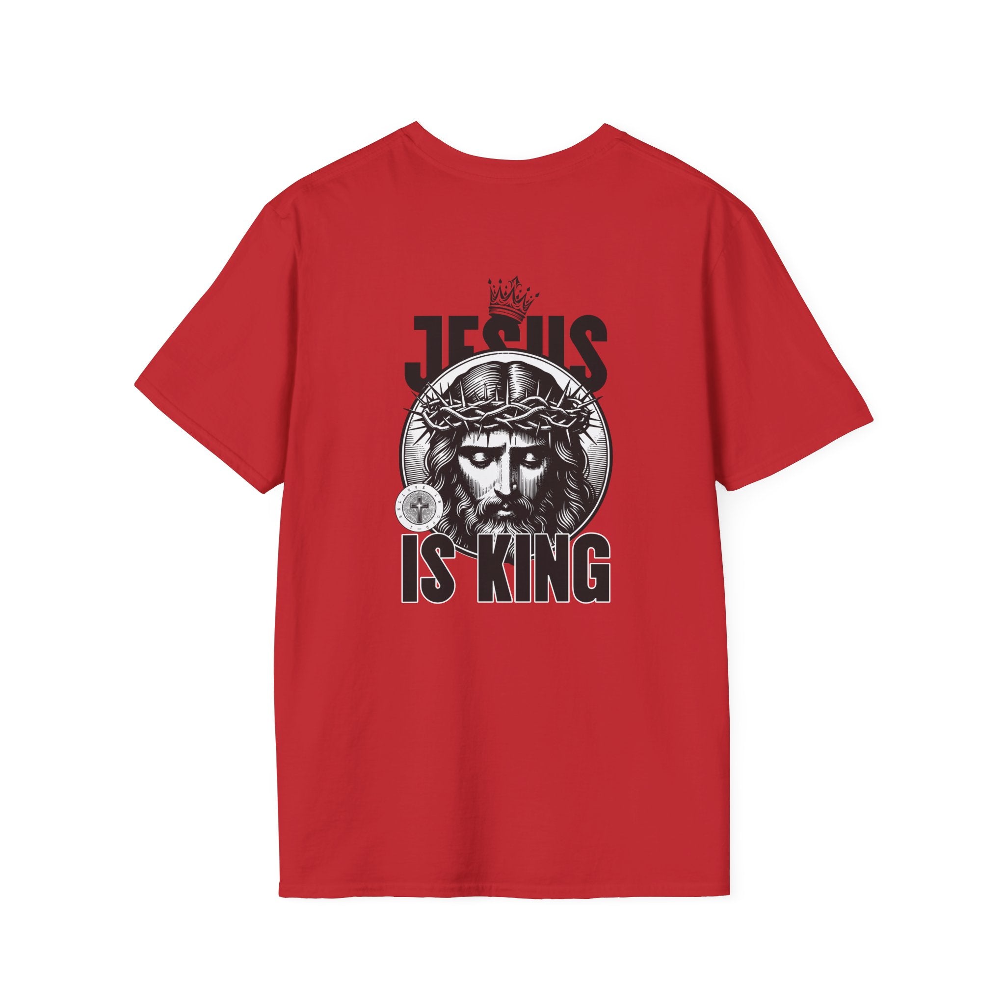 Jesus is King — Soft Casual Crew Tee